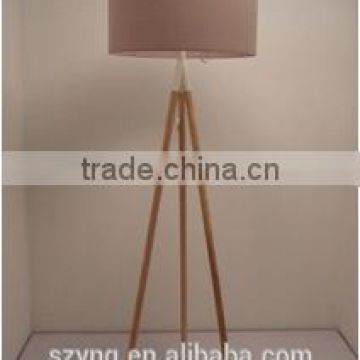 Fashional home decoration led wooden floor lamp