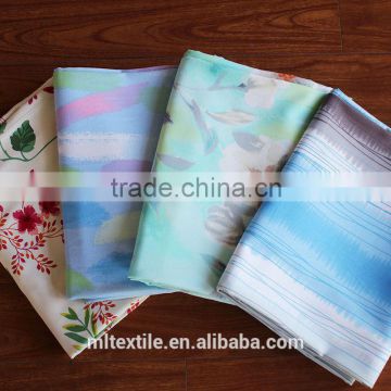 100%Bamboo fiber fabric/UV absorbent antibacterial printing fabric for bedding fabric