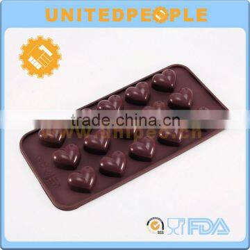 Food Grade Silicone Heart Shape Chocolate Mold