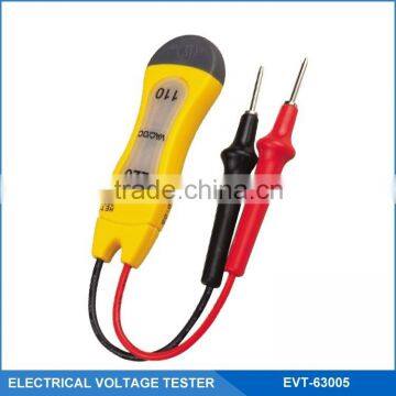 2 Range Circuit Voltage Tester/Detector with 110V/220V AC/DC and High Visibility Dual Indicator