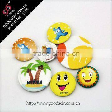 Made in China tinplate badge for promotional gifts