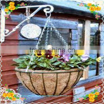 corner metal hanging basket