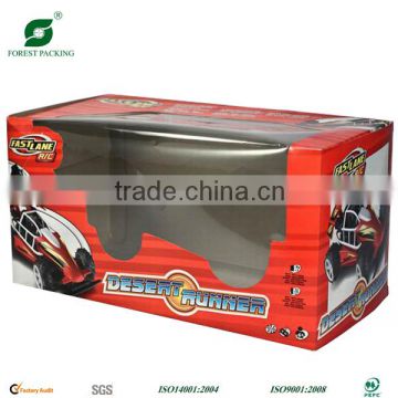 TOY CAR PACKAGING BOX WITH CLEAR WINDOW