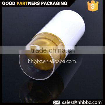 50ml 75ml 100ml empty glossy pp airless skincare bottle