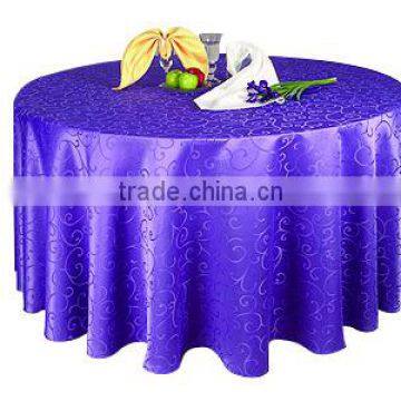 9 people table cover Customized hot fashional soft decorative round table cloth for wedding,dining,hotel,coffee or banquet
