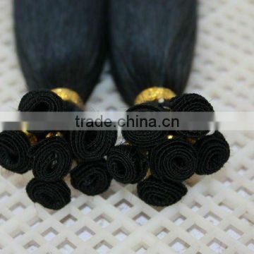Non-treated indian virgin hair hand tied weft