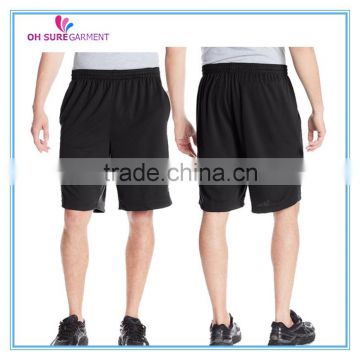 100% polyester mens dry fit mesh shorts