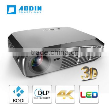 Aodin S308 Home Theater Digital Projector support 4K HD Video