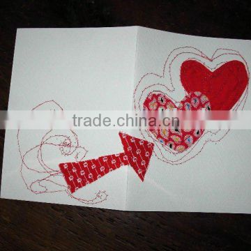 heart wedding card