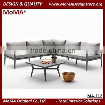 MA-F12 Outdoor Commercial Furniture Aluminium Sofa Furniture Set