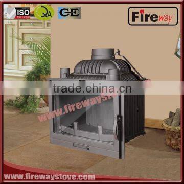 Own factory wood burning fireplace