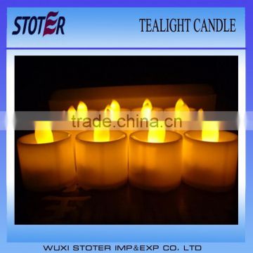 colourful LED tealight candle custmized