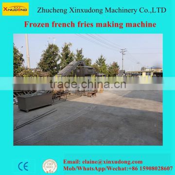 2016 HOT SALE frozen french fries production line/french fries making machine
