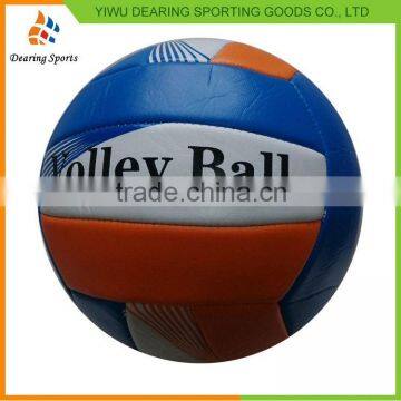 Hot Selling custom design pvc pu volleyball from manufacturer