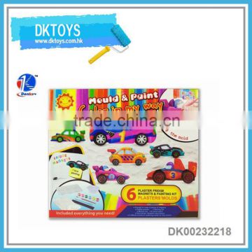 Denko Toys-Creative Craft Toy Fridge Magnet Racing Car DIY Painting Toys For Kids