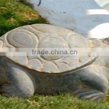Stone Tortoise Small Stone Carving Garden Stone Tortoise Sculpture, Small Animal Sculpture for Gift