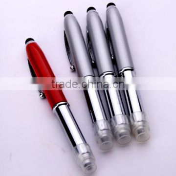 Promotional custom logo metal stylus pen for promotional items, rubber tip stylus pen