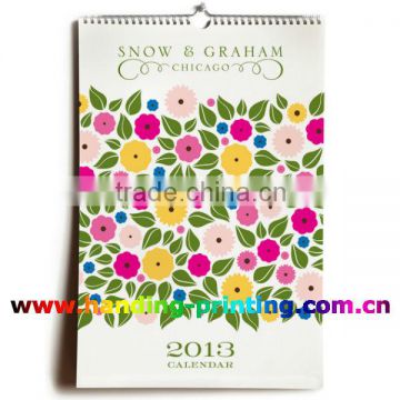 Colorful 2014 Wall Calendar Printing