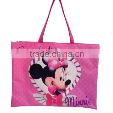 Promotional beach bag with compartment