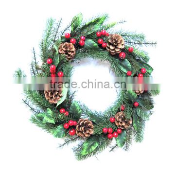36 CM CHRISTMAS NATURAL WREATH FOR CHRISTMAS DECORATIONS TX16B-0260
