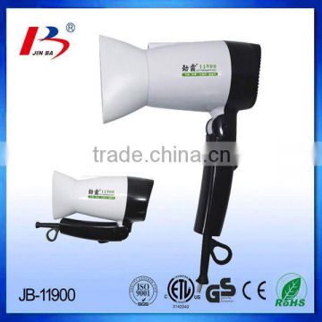 JB-11900 Foldable low noise travel hair dryers