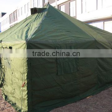 4.8*4.8m military canvas polyester watreproof 12 person tent