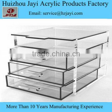 OEM Clear acrylic organizer acrylic jewelry boxes acrylic ice box