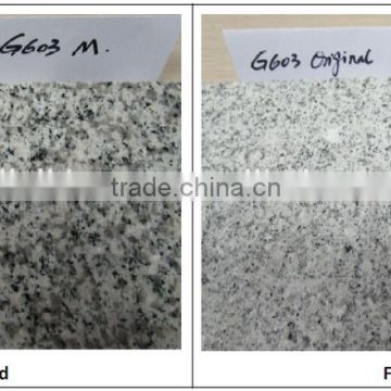 White G603 Alternative Cultured Granite Shower Walls