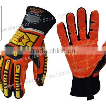 Seibertron TPR Rubber Impact Protective Gloves Heavy Duty Safety Gloves
