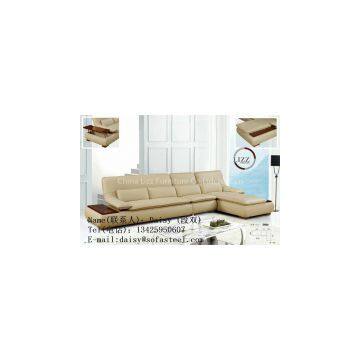 Modern Living Room Leather Sofa LW566D