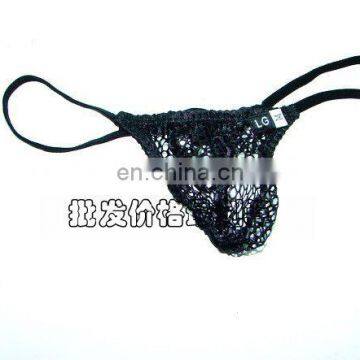 black fishnet men sexy underwear