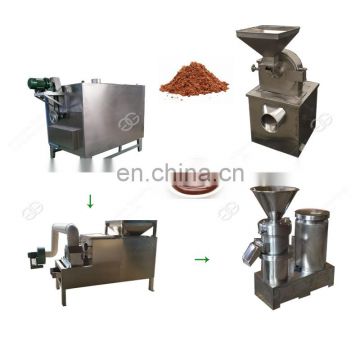 Factory Supply Cocoa Paste Grinding Making Machine Cocoa Bean Processing Machinery