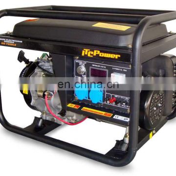 high quality portable 5kw gasoline generator set with sales promotion