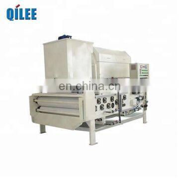 City mixed raw automatic belt sludge dewatering machine