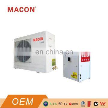 New energy split type EVI DC inverter type low temperature air to water heat pump