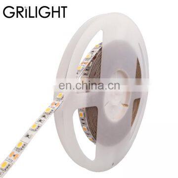 High quality high cri single color led strip smd 5050 led strips