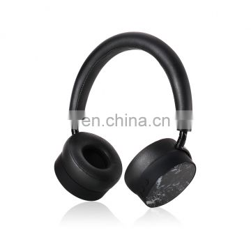 Cool Fashion Glass Painted Marble Design Comfortable Bluetooth V4.2 Headphone Wireless Headset
