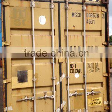 40ft high cube used shipping container