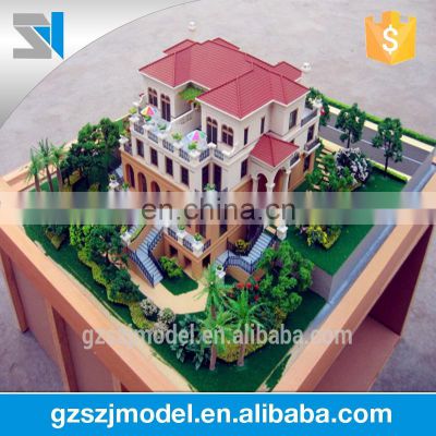 Duplex villa house model making, Scale:1:75 building model