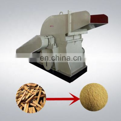 Stable performance wood branch crushing machine for biomass wood
