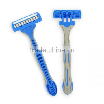 rubber handle shaving razor