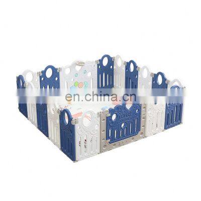 Children Kids Play Yard White Plastic Baby Safety Fences Playpen Fence