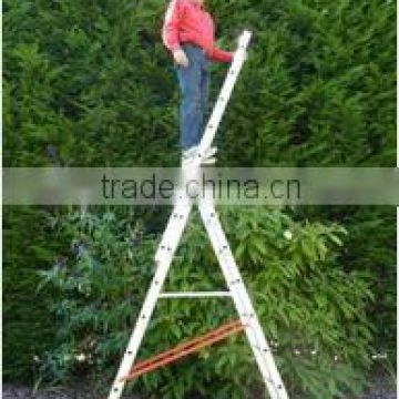 8 Rung Combi All-In-One Extension Ladder, Step Ladder & Free Standing Ladder