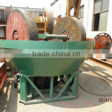 Huahong Mining Grinder Mill for Pure Gold, Gold Ore Wet Pan Grinding Mill