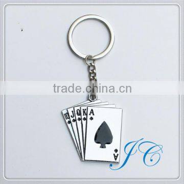 2015 Custom Design Casino Keychain For Promotion