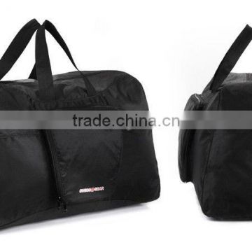 fashion style and black big travel bags low price