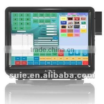 All in one touch screen pos system pos terminal