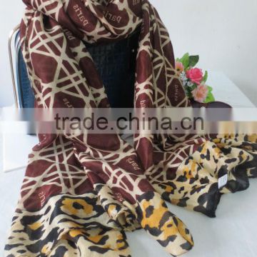 leopard scarf 2014E01