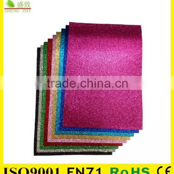 2mm eva glitter sheet in bright color