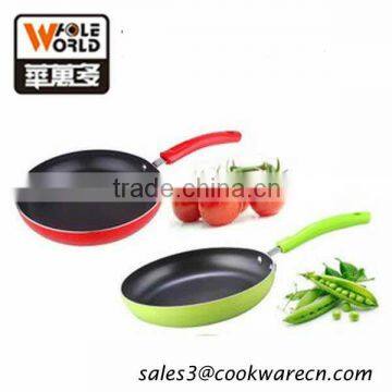 Aluminum Colorful non-stick coating french fry Pan as seen on TV